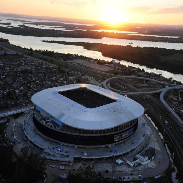 Confira como está situação da Arena para receber a decisão entre Grêmio e LDU Ronaldo Bernardi/Agencia RBS Confira como está situação da Arena para receber a decisão entre Grêmio e LDU Ronaldo Bernardi/Agencia RBS