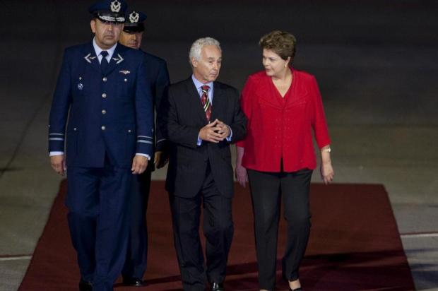 Na primeira viagem internacional deste ano, Dilma assina acordos bilaterais com o Chile Claudio Santana/AFP