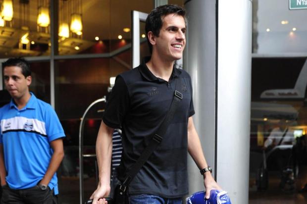  Marcelo Grohe se diz alheio às críticas e reassume posição contra a LDU Diego Vara/Agencia RBS