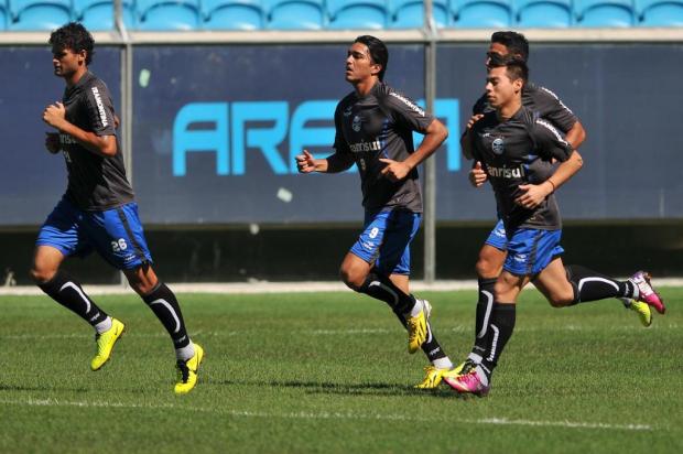 Grêmio realiza primeiro treino na Arena para confronto contra a LDU Caco Konzen/Especial