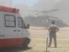 Nove vítimas do incêndio na boate em Santa Maria já chegaram à Porto Alegre pelo ar.  Além das quatro trazidas por helicópteros da Força Aérea Brasileira (FAB), outras cinco chegaram há pouco em um avião da FAB no Aeroporto Salga Filho. Todas foram encaminhadas em ambulâncias ao Hospital Pronto Socorro.