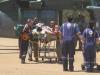 Nove vítimas do incêndio na boate em Santa Maria já chegaram à Porto Alegre pelo ar.  Além das quatro trazidas por helicópteros da Força Aérea Brasileira (FAB), outras cinco chegaram há pouco em um avião da FAB no Aeroporto Salga Filho. Todas foram encaminhadas em ambulâncias ao Hospital Pronto Socorro.
