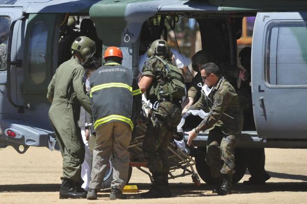 Tragédia em Santa Maria: mais de 30 feridos foram transferidos para Porto Alegre Diego Vara/Agencia RBS