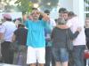 Familiares se desesperam em frente ao Hospital de Caridade de Santa Maria