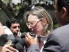 A ministra dos Direitos Humanos, Maria do Rosário, acompanha os desdobramentos do incêndio de Santa Maria, que deixou centenas de mortos