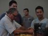 O reconhecimento dos corpos aconteceu no Centro Desportivo Municipal, em Santa Maria