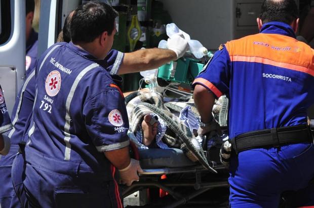 Transferidos para a Capital, nomes de feridos na tragédia em Santa Maria são divulgados  Diego Vara/Agencia RBS