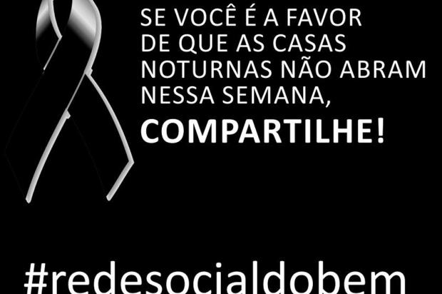 Movimento em rede social pede que casas noturnas não abram em Caxias nesta semana Reprodução/
