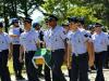 Corpo de Luis Carlos Lundin de Oliveira foi carregado por militares  durante o enterro, na segunda-feira