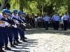 Militares homenagearam o colega Luis Carlos Lundin de Oliveira, vítima do incêndio na madrugada de domingo
