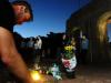 No fim da tarde de segunda-feira, na Capital, porto-alegrenses prestaram homenagem no Parque Farroupilha, a Redenção 