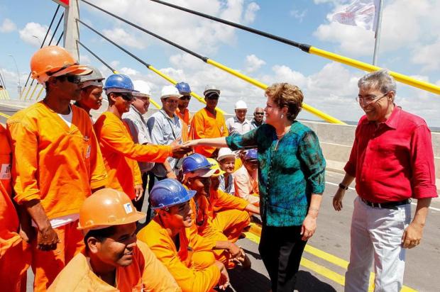 Dilma inaugura ponte e parque eólico em Sergipe Roberto Stuckert Filho/Presidência da República,Divulgação