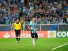 Vargas comemora o quarto acerto do Grêmio