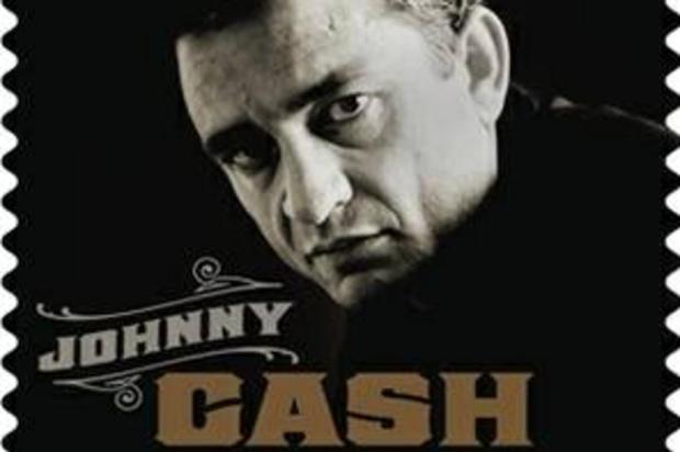 Johnny Cash ganhará selo personalizado nos Estados Unidos Selo Johnny Cash/Divulgação