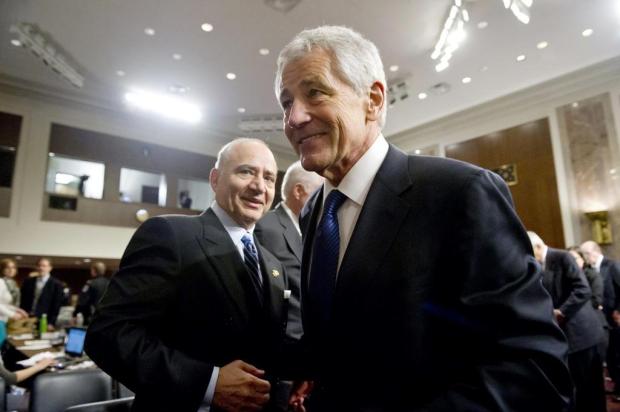 Nomeado para o Pentágono, Hagel afirma que militares dos EUA usarão da força se necessário Saul Loeb/AFP Nomeado para o Pentágono, Hagel afirma que militares dos EUA usarão da força se necessário Saul Loeb/AFP