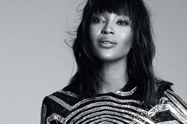Naomi Campbell é indenizada por acusação de crueldade com elefantes Harper's Bazaar/Divulgação Naomi Campbell é indenizada por acusação de crueldade com elefantes Harper's Bazaar/Divulgação