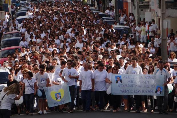 Homenagens às vítimas da tragédia de Santa Maria ocorreram em diferentes regiões do RS neste fim de semana Marcelo Marques/farrapo.com.br