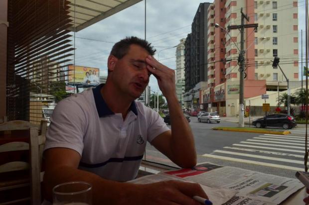 "Estou com o meu coração ferido", diz o pai de jovem que perdeu o couro cabeludo no Beto Carrero, em Penha Marcos Porto/Agencia RBS