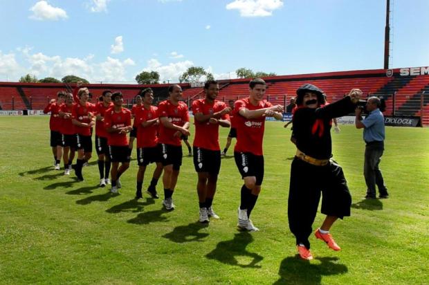 Guri de Uruguaiana “reforça” a pré-temporada do Brasil-Pel Carlos Insaurriaga/Divulgação