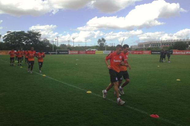 FOTO: Titulares do Inter fazem treino físico após vitória no Gre-Nal 395 André Baibich/AgênciaRBS