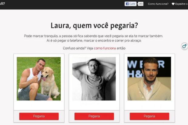 Aplicativo do Facebook permite listar amigos que você "pegaria" Facebook/Reprodução Aplicativo do Facebook permite listar amigos que você "pegaria" Facebook/Reprodução