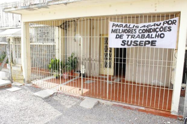 Agentes penitenciários realizam protesto nesta quarta-feira Maurício Barbosa/Especial Agentes penitenciários realizam protesto nesta quarta-feira Maurício Barbosa/Especial