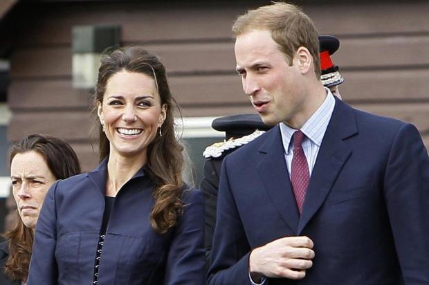 William e Kate Middleton passam férias nas ilhas Mustique ALASTAIR GRANT/AFP