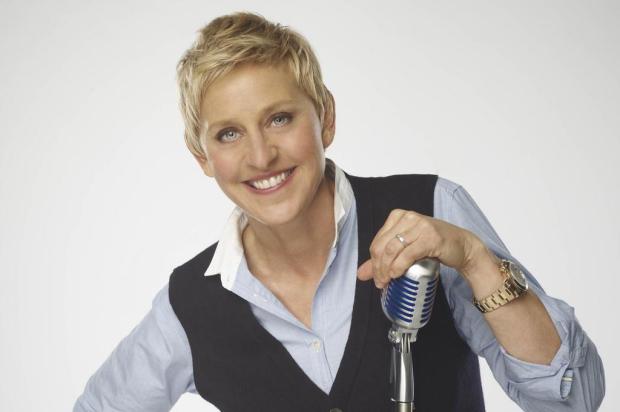 Ellen DeGeneres recebe Kristen Bell Michael Becker/FOX Ellen DeGeneres recebe Kristen Bell Michael Becker/FOX