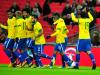 Fred comemorou o primeiro gol da era Felipão