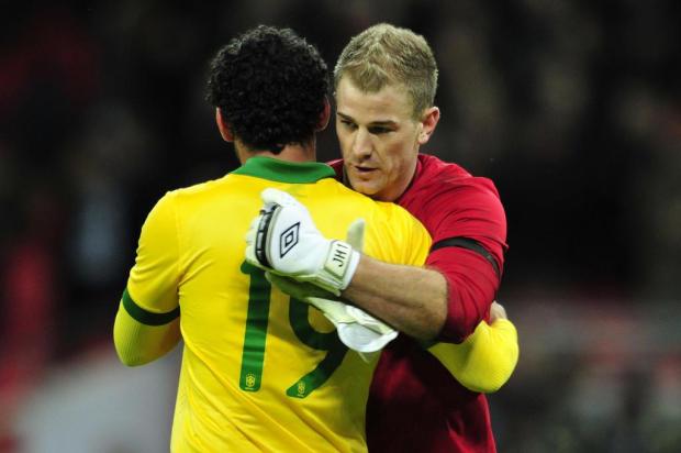 "O Felipão avisou que quem errasse menos ia vencer", diz Fred após derrota para a Inglaterra GLYN KIRK/AFP "O Felipão avisou que quem errasse menos ia vencer", diz Fred após derrota para a Inglaterra GLYN KIRK/AFP