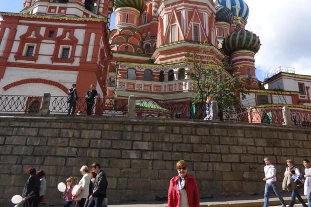 Leitora conta sobre viagem a Moscou, na Russia Arquivo Pessoal/Arquivo Pessoal Leitora conta sobre viagem a Moscou, na Russia Arquivo Pessoal/Arquivo Pessoal