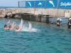 Nadar com os golfinhos é uma das atrações do Sea Aquarium, em Willemstad