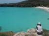 Kenepa é uma das 35 praias de Curaçao, com águas límpidas de cor turquesa
