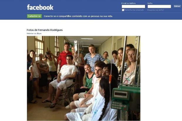 "Tem alguma missão especial para eu fazer aqui na Terra", afirma sobrevivente da tragédia em Santa Maria Reprodução/Facebook "Tem alguma missão especial para eu fazer aqui na Terra", afirma sobrevivente da tragédia em Santa Maria Reprodução/Facebook