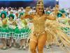 Viviane Araújo entrou na avenidade com a Mancha Verde