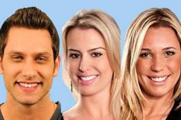 Elieser, Marien e Fernanda fazem o paredão triplo do BBB 13 Reprodução/Globo.com