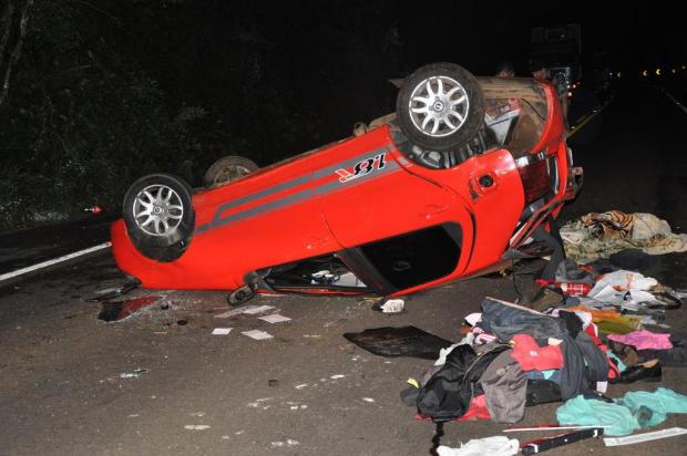 Homem morre em acidente de carro na BR-287, em Santiago Arami Fumaco/especial