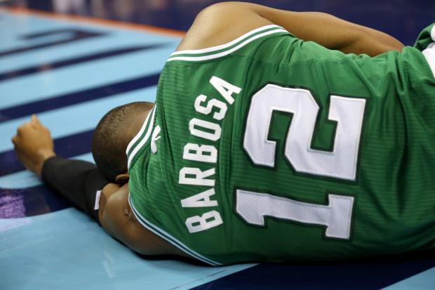 Leandrinho se machuca e Boston perde para lanterna na NBA STREETER LECKA / GETTY IMAGES NORTH AMERICA / AFP/ Leandrinho se machuca e Boston perde para lanterna na NBA STREETER LECKA / GETTY IMAGES NORTH AMERICA / AFP/