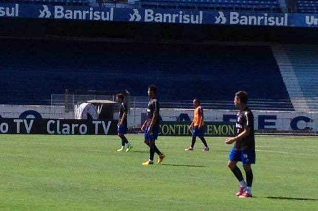 Em último treino antes de enfrentar o Huachipato, Luxa esconde titulares do Grêmio Marco Antonio Souza/Agência RBS/
