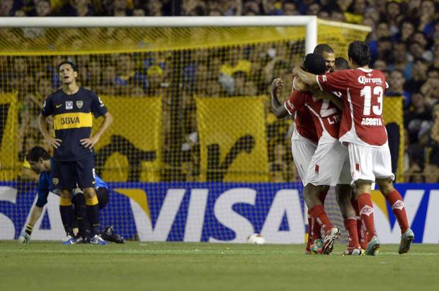 Boca Juniors leva a virada e perde para o Toluca na Bombonera Juan Mabromata,AFP/ Boca Juniors leva a virada e perde para o Toluca na Bombonera Juan Mabromata,AFP/