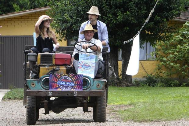 Monique Alfradique e Sérgio Marone visitam Bento Gonçalves para divulgar 'Dança da Galera' Juan Barbosa/Agencia RBS