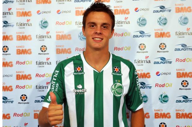 Ex-Grêmio, lateral-direito Spessatto se apresenta no Juventude Arthur Dallegrave, divulgação / Ex-Grêmio, lateral-direito Spessatto se apresenta no Juventude Arthur Dallegrave, divulgação /