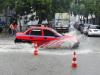 Devido à forte chuva, principalmente na Zona Leste, a EPTC recomendou que os motoristas evitassem utilizar o carro nesta tarde