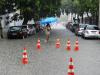 Chuva alagou as ruas da capital. Uma delas foi a Rua Zero Hora.