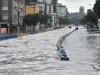 A Avenida Érico Verissimo foi mais uma das que teve pontos de alagamento
