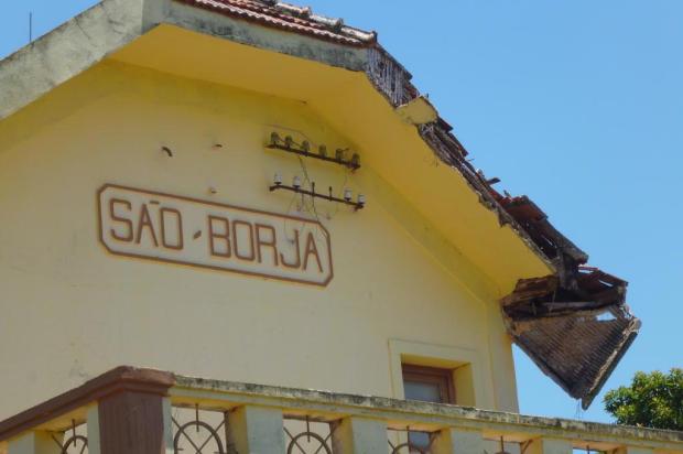 Estação Férrea de São Borja padece à espera de reforma Celso Dornelles/Divulgação Estação Férrea de São Borja padece à espera de reforma Celso Dornelles/Divulgação