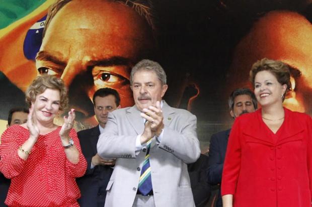 Em noite de celebração de uma década de PT no poder, Lula lança Dilma à reeleição Ricardo Stuckert/Instituto Lula