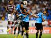 O único cartão amarelo do jogo foi dado a Zé Roberto aos 12min do segundo tempo
