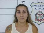 Presa mulher que teria repassado ordem de ataques em Florianópolis Divulgação/Divulgação