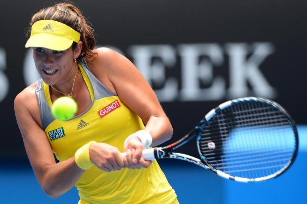 As beldades do Brasil Tennis Cup entram em quadra e atraem olhares e elogios WILLIAM WEST/AFP As beldades do Brasil Tennis Cup entram em quadra e atraem olhares e elogios WILLIAM WEST/AFP